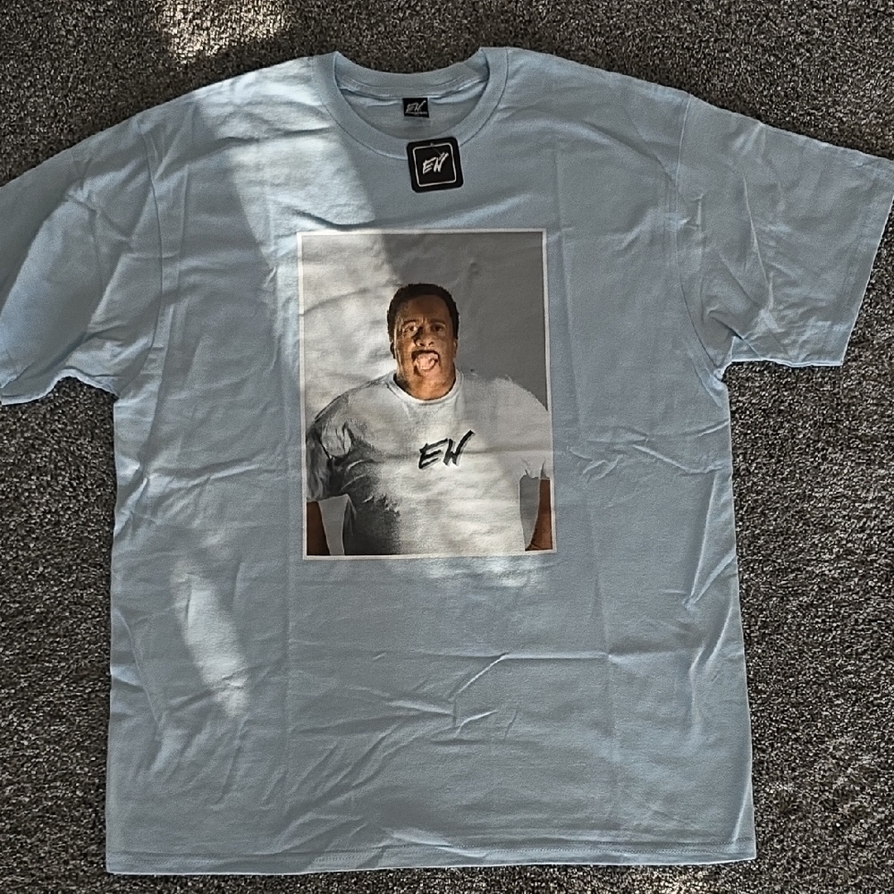 Light Blue Graphic Tee